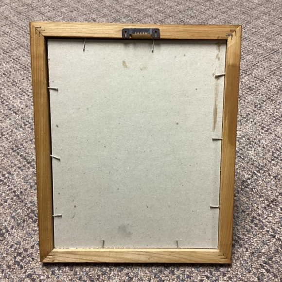 Framed Scarecrow Country Primitive Artwork Grown In The Knowledge of The Lord - Picture 2 of 7